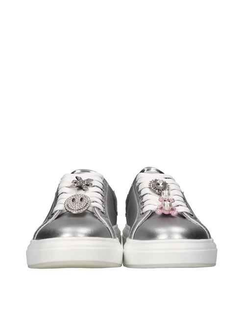 Sneakers in pelle ed ecopelle JOHN RICHMOND | 27206/CP A LAMINAARGENTO